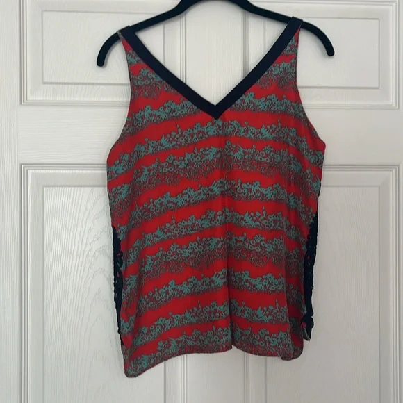 Veronica Beard Silk Blouse Tank - Picture 3 of 8